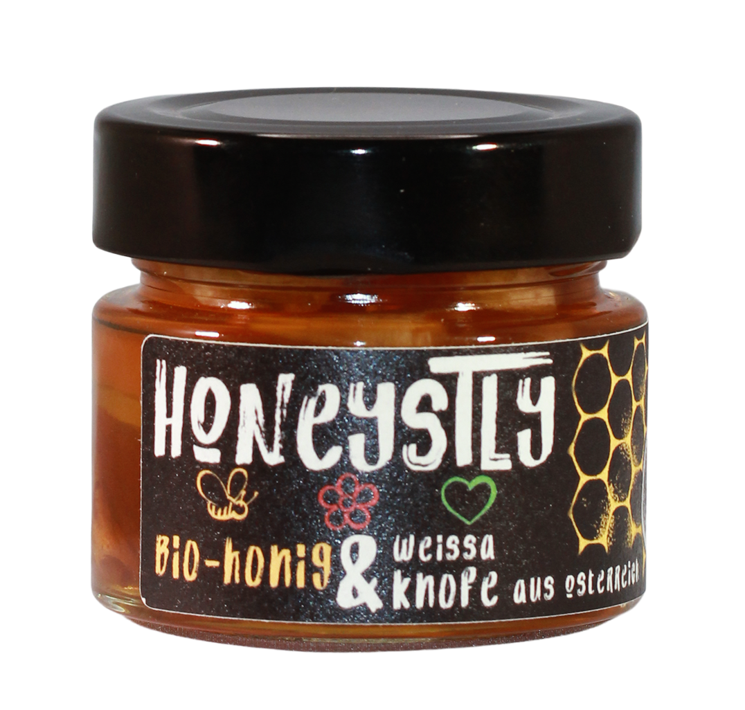 Honeystly 2026 Honig Knofe Weiss